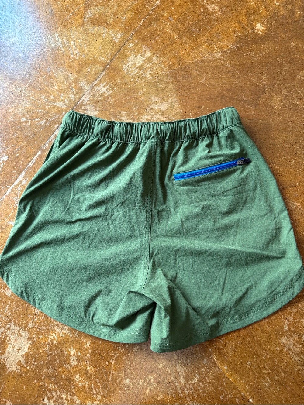 Topo Designs Olive Green River Shorts - Picture 5 of 5